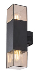 Aplica Loanda E27 2x Max 12, negru