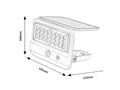 lampa solara Flaxton LED 7, alb