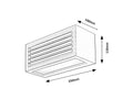 Aplica Lublin LED 10, negru