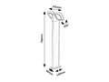 stalp exterior Telde LED 14, antracit