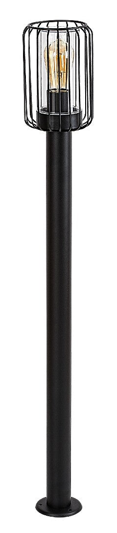 stalp exterior Tarpa E27 1x MAX 40, negru