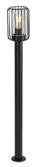 stalp exterior Tarpa E27 1x MAX 40, negru