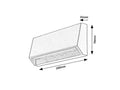 Aplica Ibar LED 3, negru