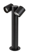 stalp exterior Enol GU10 2x MAX 35, negru
