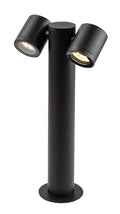 stalp exterior Enol GU10 2x MAX 35, negru