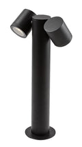 stalp exterior Enol GU10 2x MAX 35, negru