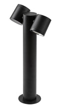 stalp exterior Enol GU10 2x MAX 35, negru