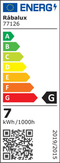 Aplica Darvas LED 7, negru