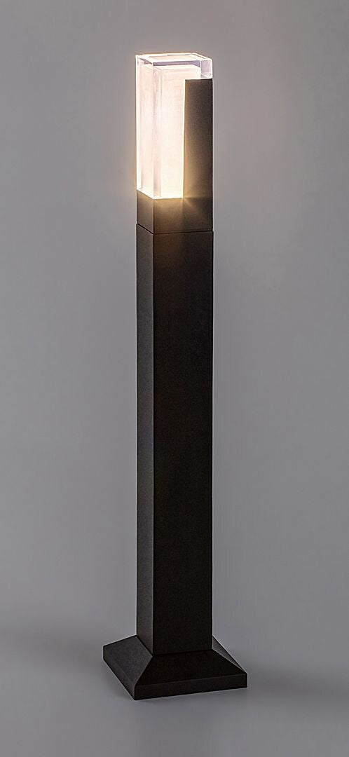 stalp exterior Darvas LED 7, negru