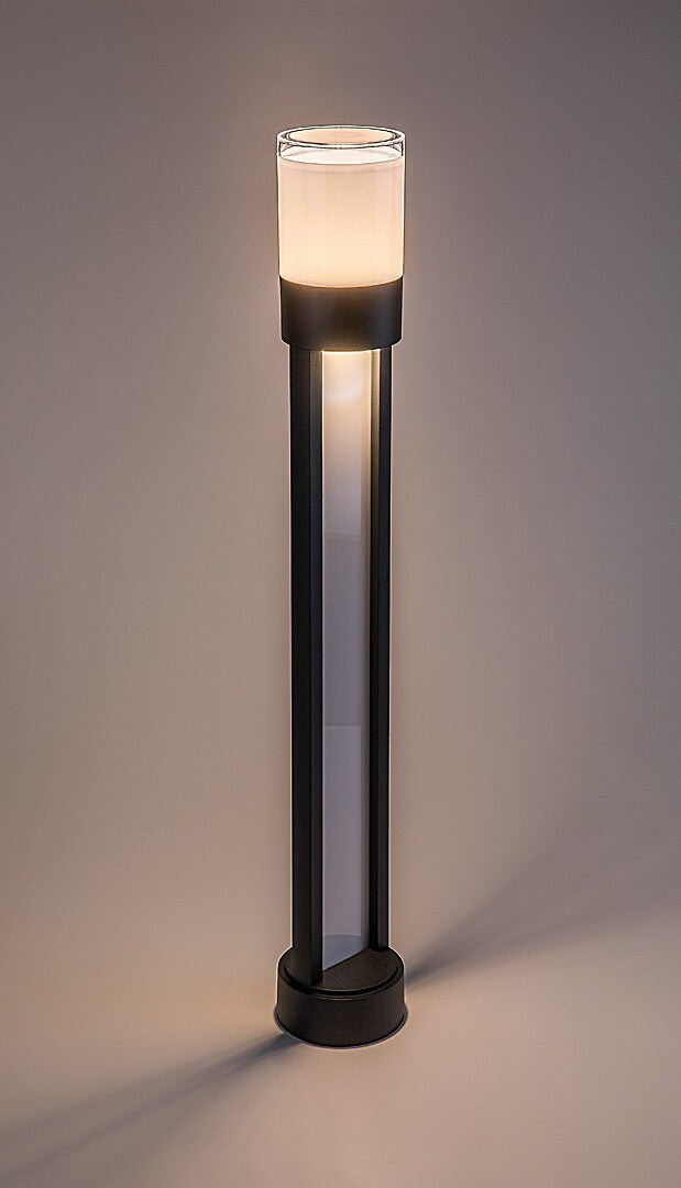 stalp exterior Leitha LED 12, negru