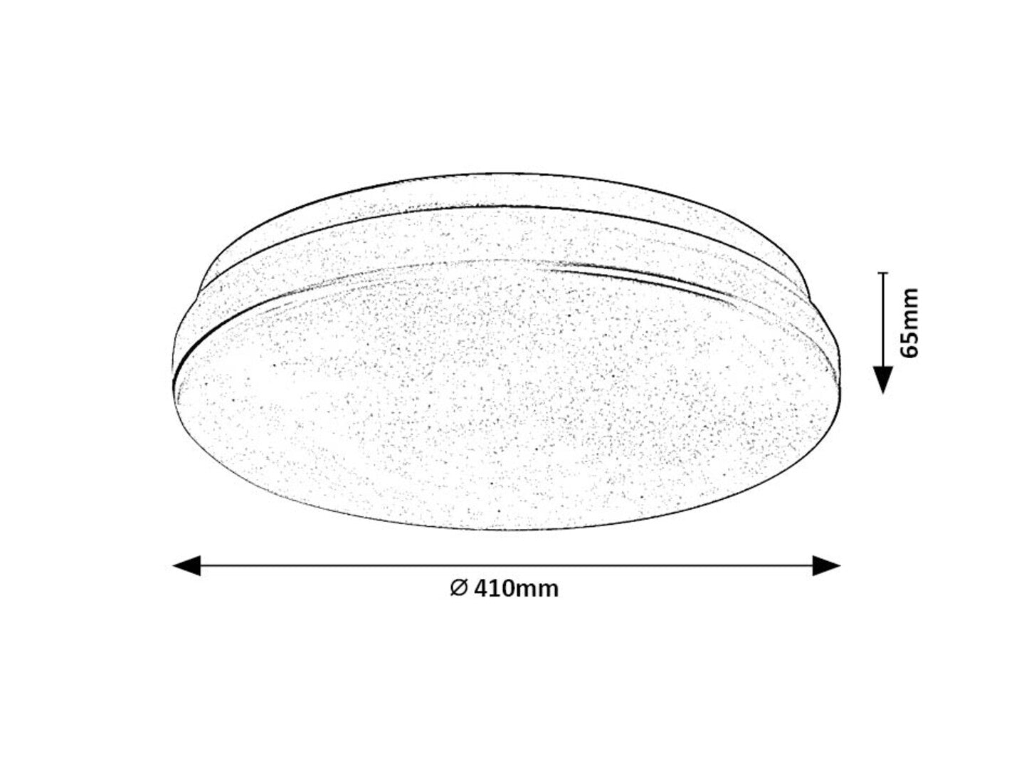 plafoniera LED Lowar LED 36, alb