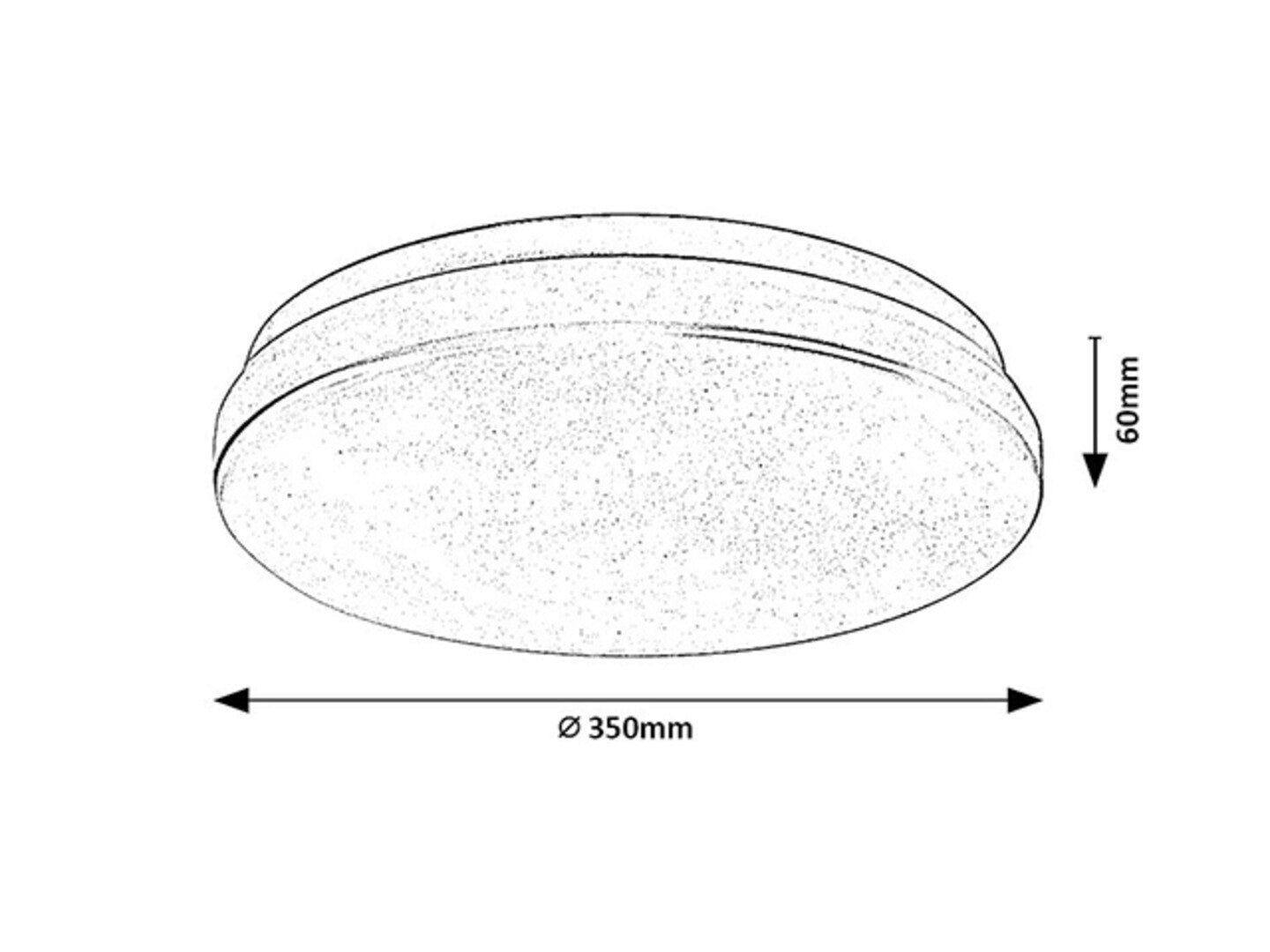 plafoniera LED Lowar LED 24, alb