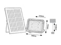 lampa solara Melk LED 6,5, negru