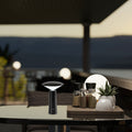 lampa exterior Polperro LED 3, negru