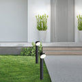 stalp exterior Wengen LED 12, negru