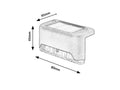 lampa solara Ispra LED 0,06, negru