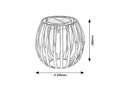 lampa exterior Savoca LED 1, negru