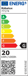 Aplica Kobarid LED 20, negru