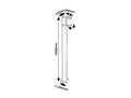 stalp exterior Cubbington LED 10, negru