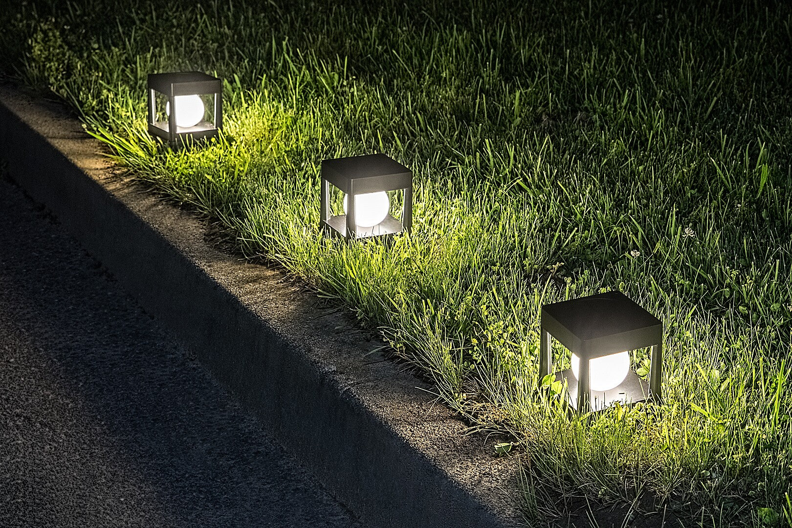 lampa exterior Holne LED 0,3, negru