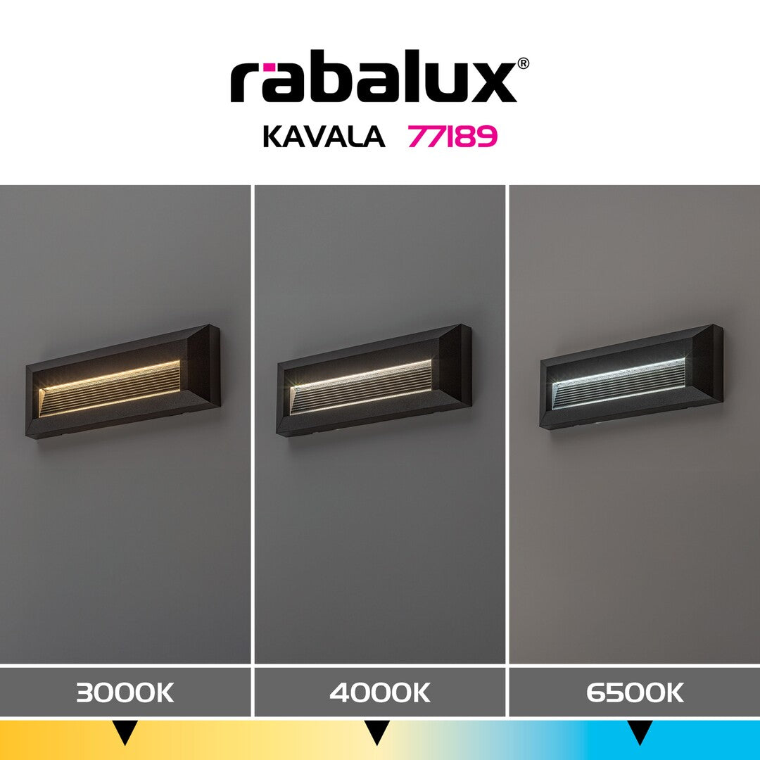 Aplica Kavala LED 6, negru