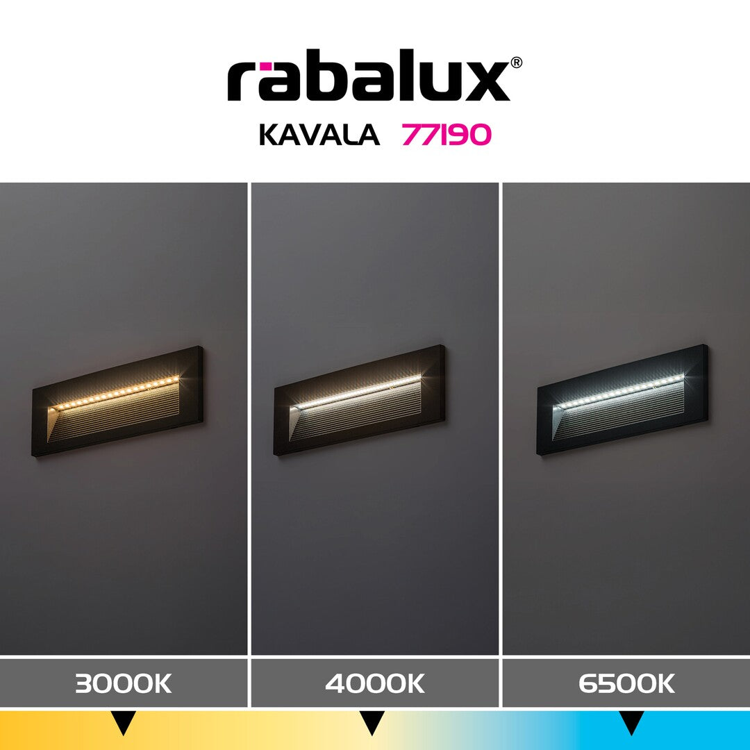 Aplica Kavala LED 6, negru