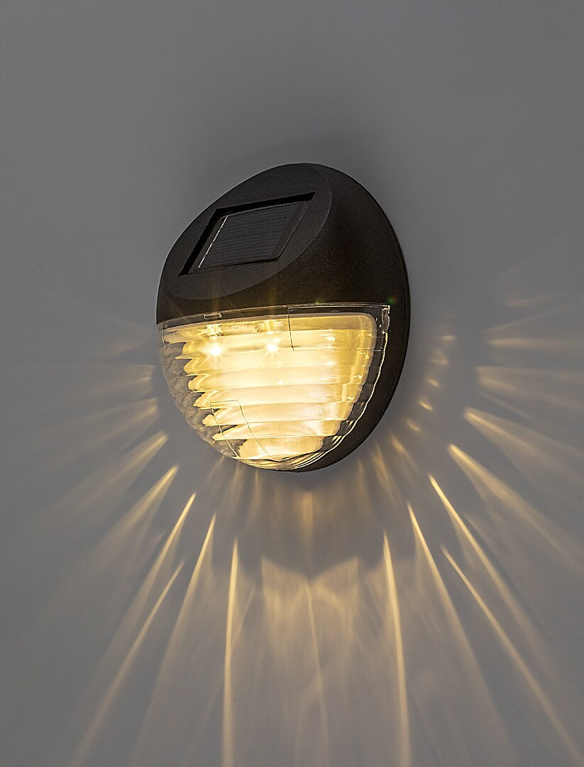 lampa solara Lermos LED 0,06, negru