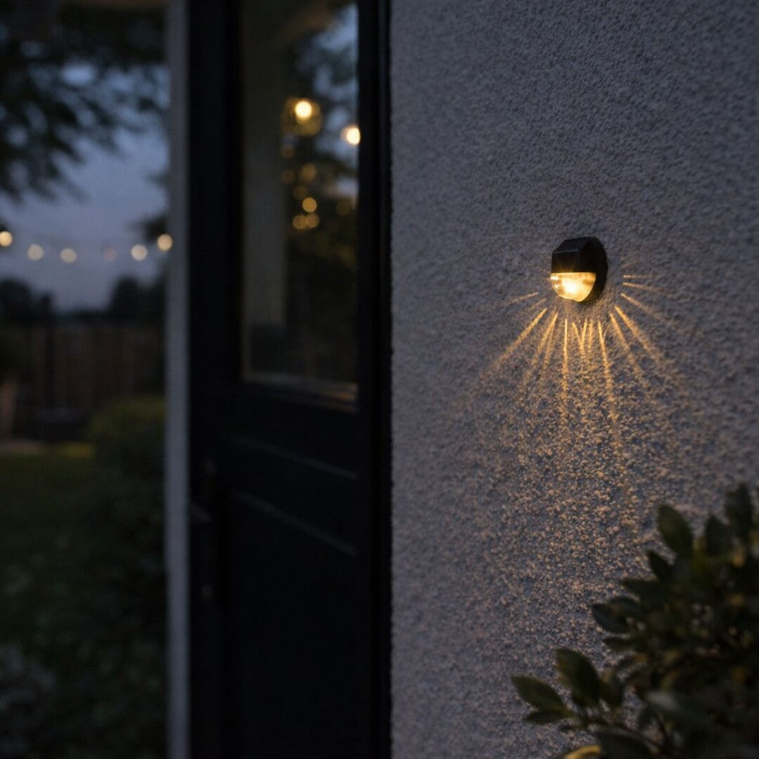 lampa solara Lermos LED 0,06, negru