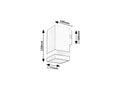 Aplica Urfa Line LED 9, antracit