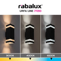 Aplica Urfa Line LED 16, antracit