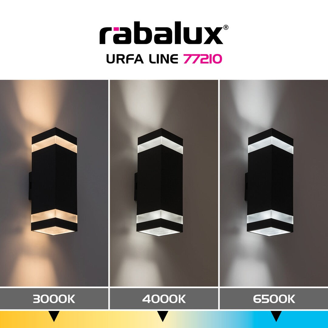 Aplica Urfa Line LED 16, antracit