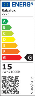 plafoniera LED Inverness LED 15, negru