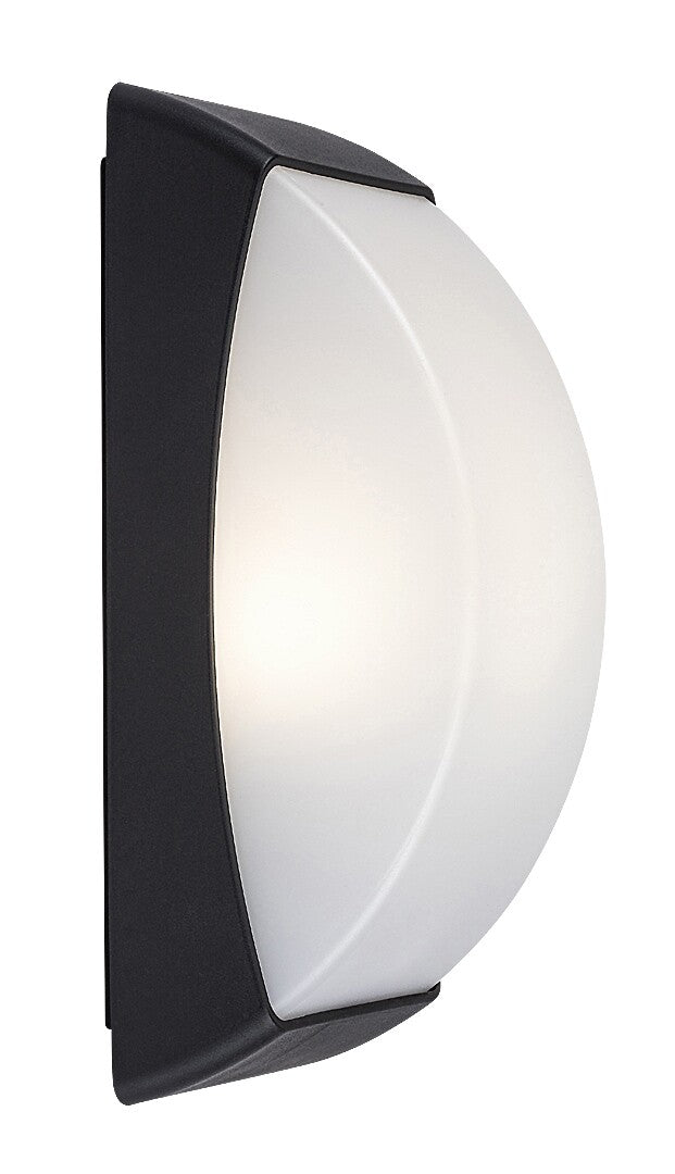 Aplica Opole E27 1x MAX 12, negru mat