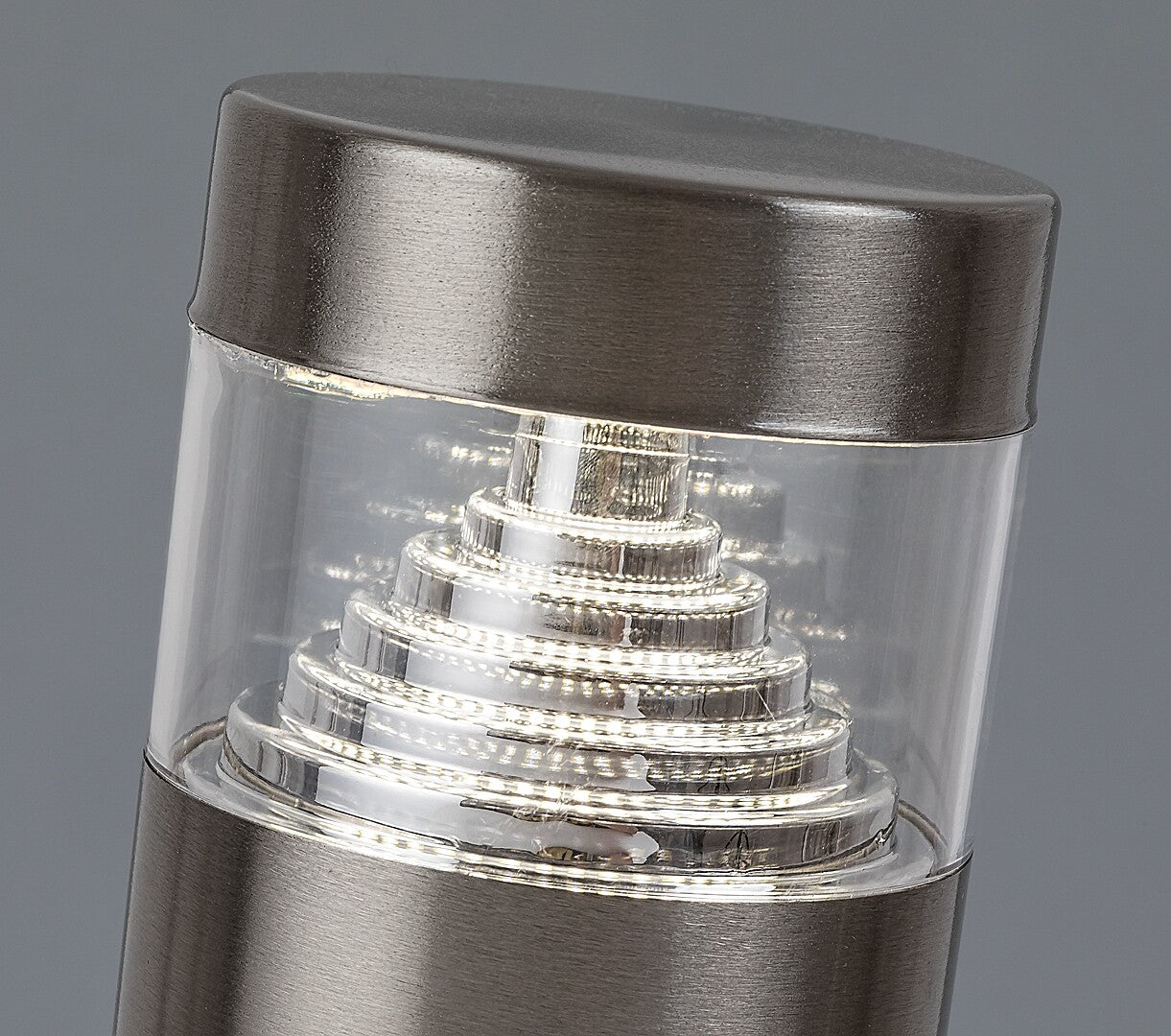 stalp exterior Lisbon LED 7, oţel inoxidabil