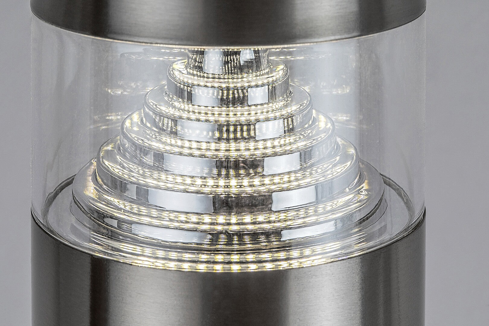 stalp exterior Lisbon LED 7, oţel inoxidabil