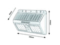 lampa solara Ostrava LED 2,4, negru