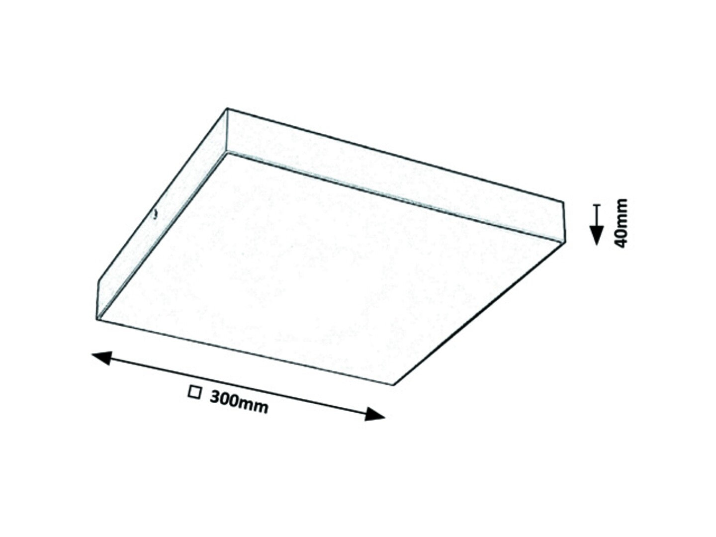 plafoniera LED Tartu LED 24, alb mat