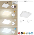 plafoniera LED Tartu LED 24, alb mat
