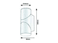 Aplica Belfast LED 12,9, antracit