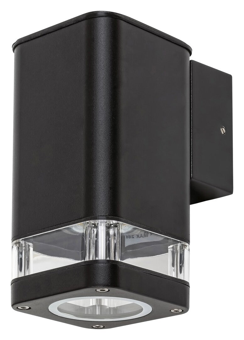 Aplica Sintra GU10 1X MAX 25, negru mat