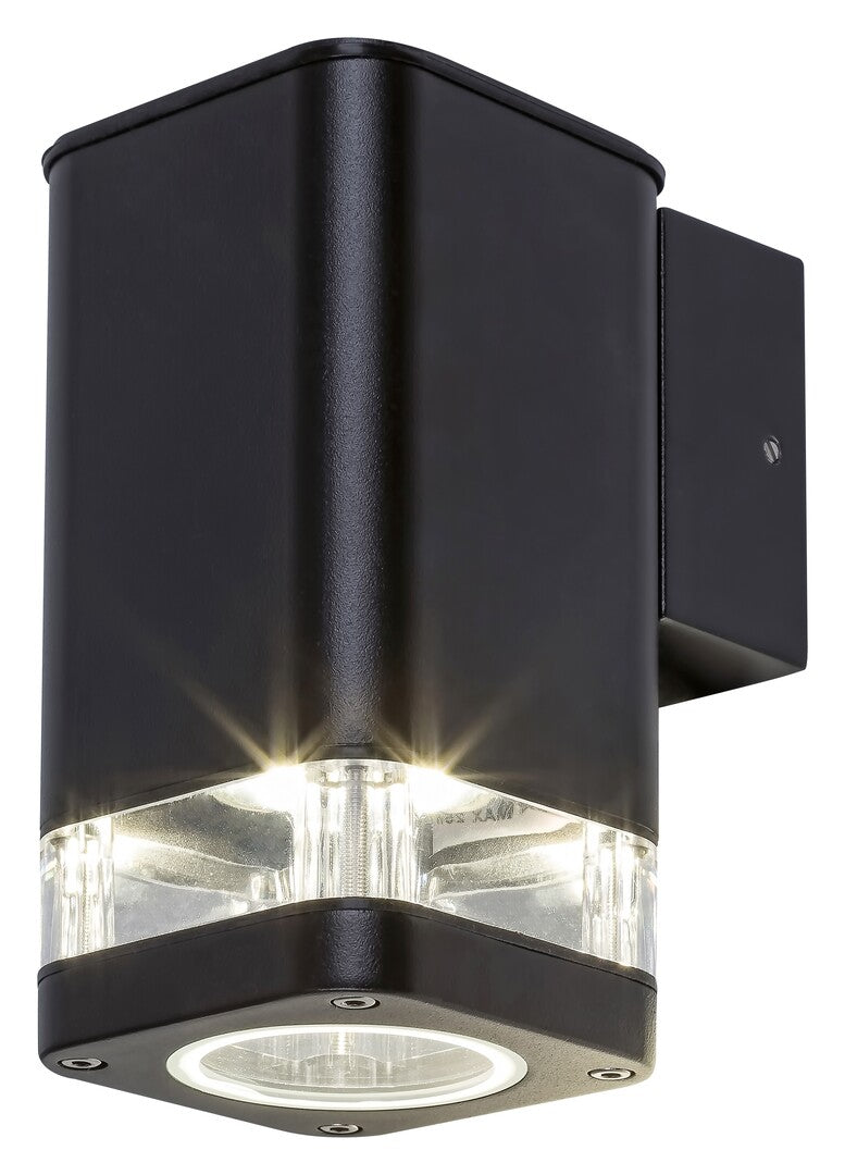 Aplica Sintra GU10 1X MAX 25, negru mat