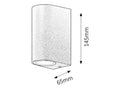 Corp iluminat Chile 2xGU10/35W/230V Rabalux - imagine 2