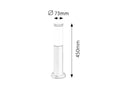 stalp exterior Black torch E27 1x MAX 25, negru mat