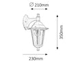 Aplica Velence E27 1x MAX 60, alb
