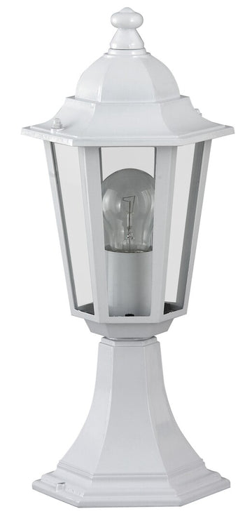 stalp exterior Velence E27 1x MAX 60, alb
