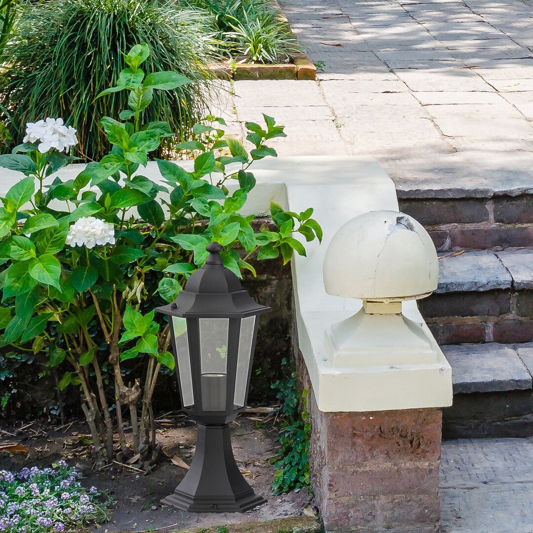 stalp exterior Velence E27 1x MAX 60, negru