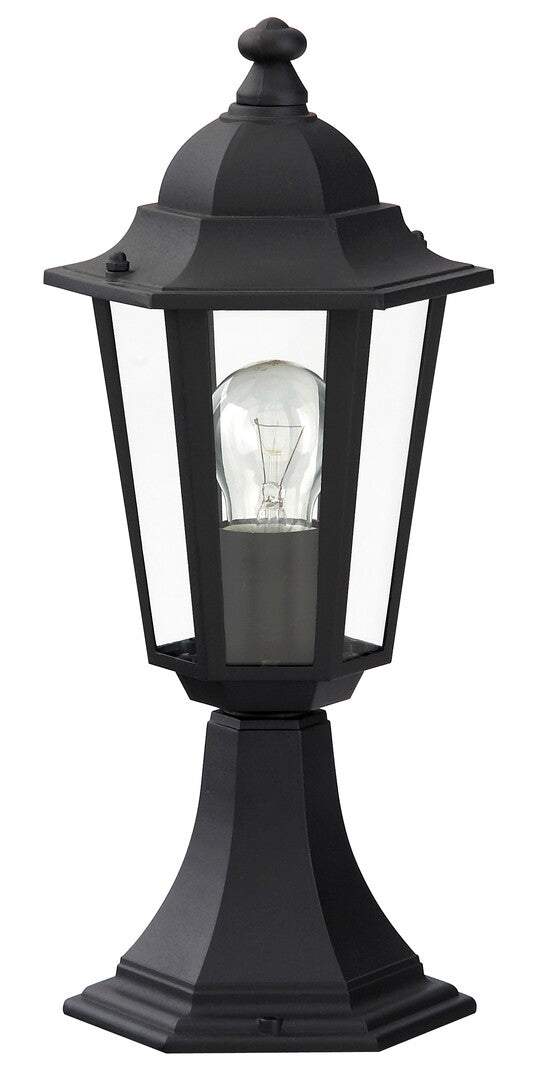 stalp exterior Velence E27 1x MAX 60, negru