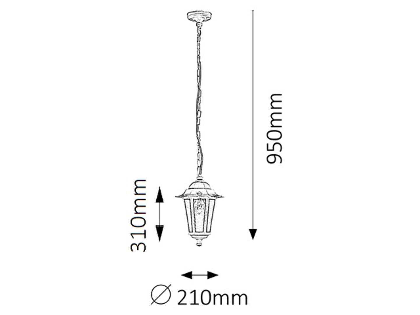 pendul Velence E27 1x MAX 60, alb