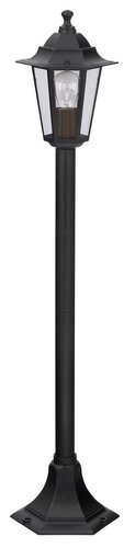 Stalp De Exterior Velence Rabalux 8210 E27 1x60w Negru