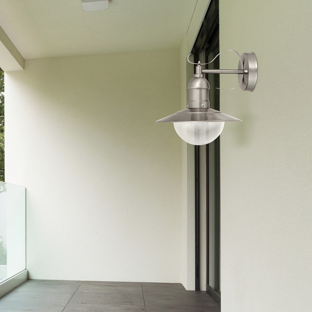 Aplica Oslo E27 1x MAX 60, crom satin